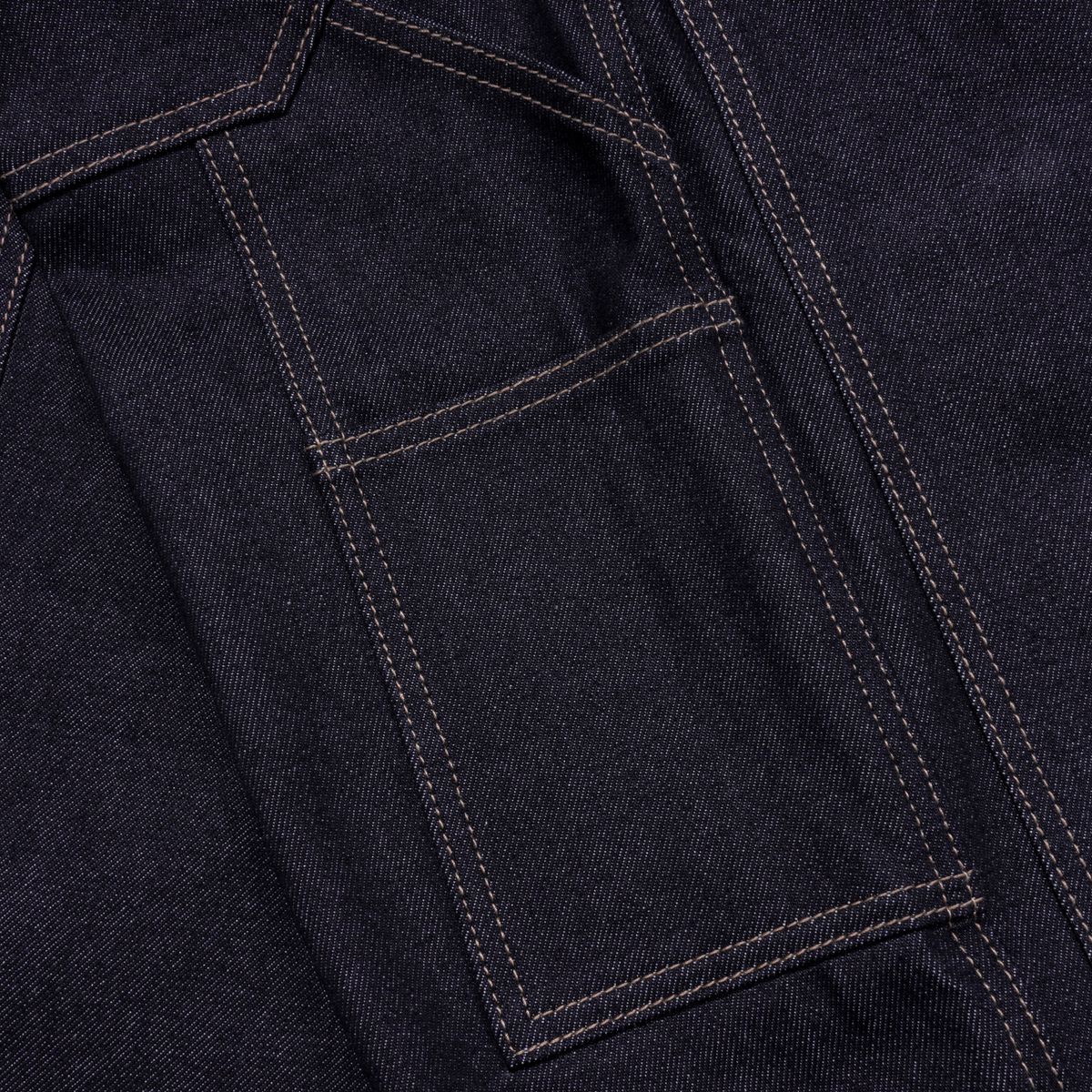 엑스트라오디너리(EXTRAORDINARY) DOUBLE KNEE DENIM RAW DENIM