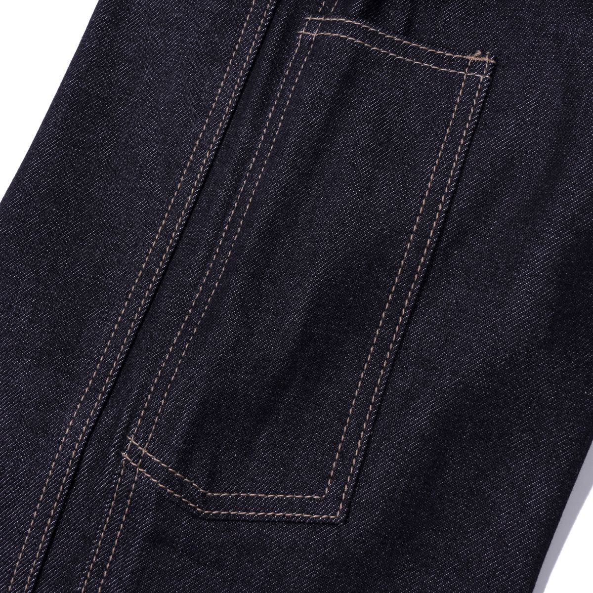 엑스트라오디너리(EXTRAORDINARY) DOUBLE KNEE DENIM RAW DENIM