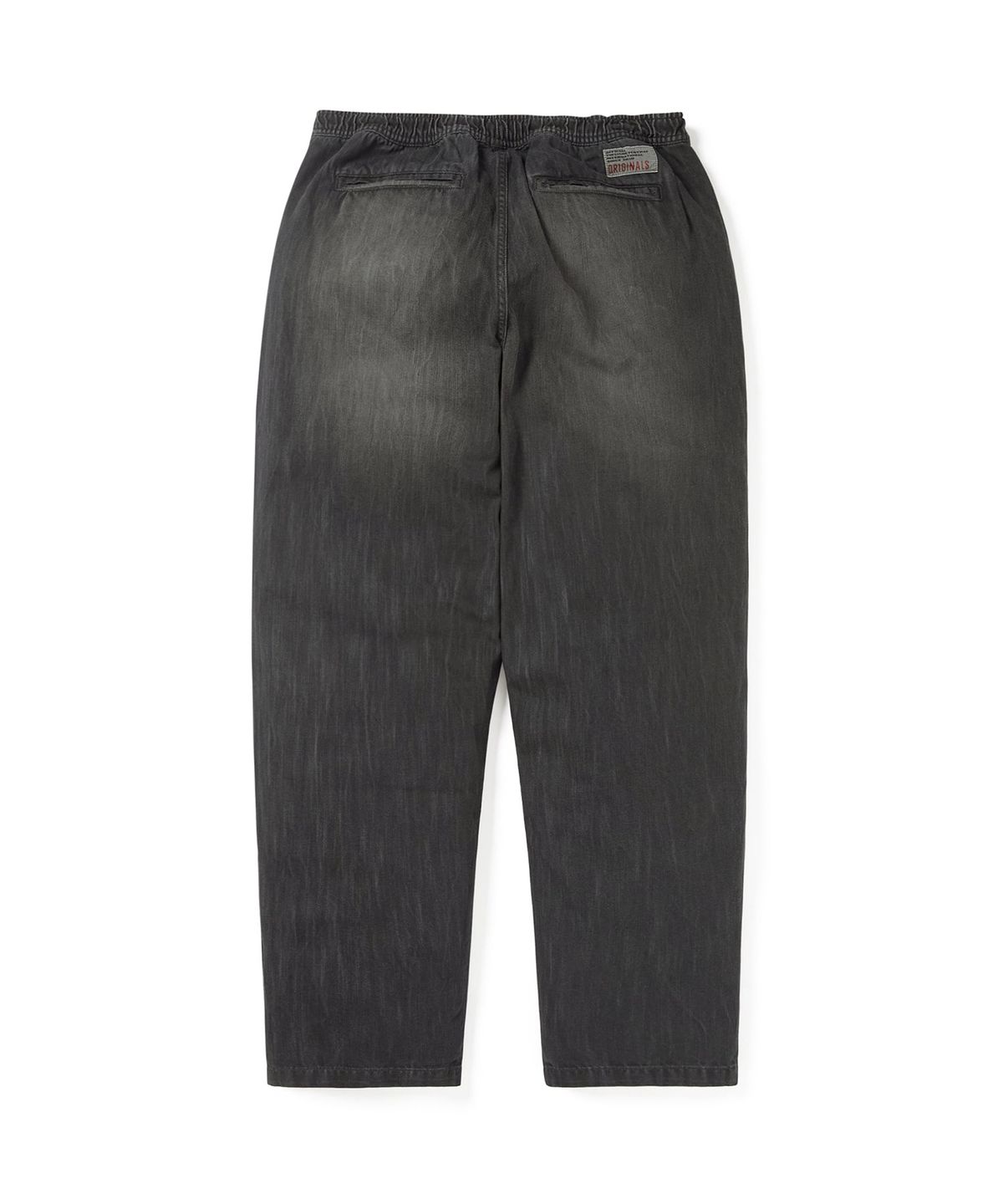 디스이즈네버댓(THISISNEVERTHAT) Originals Overdyed Pant Washed Black