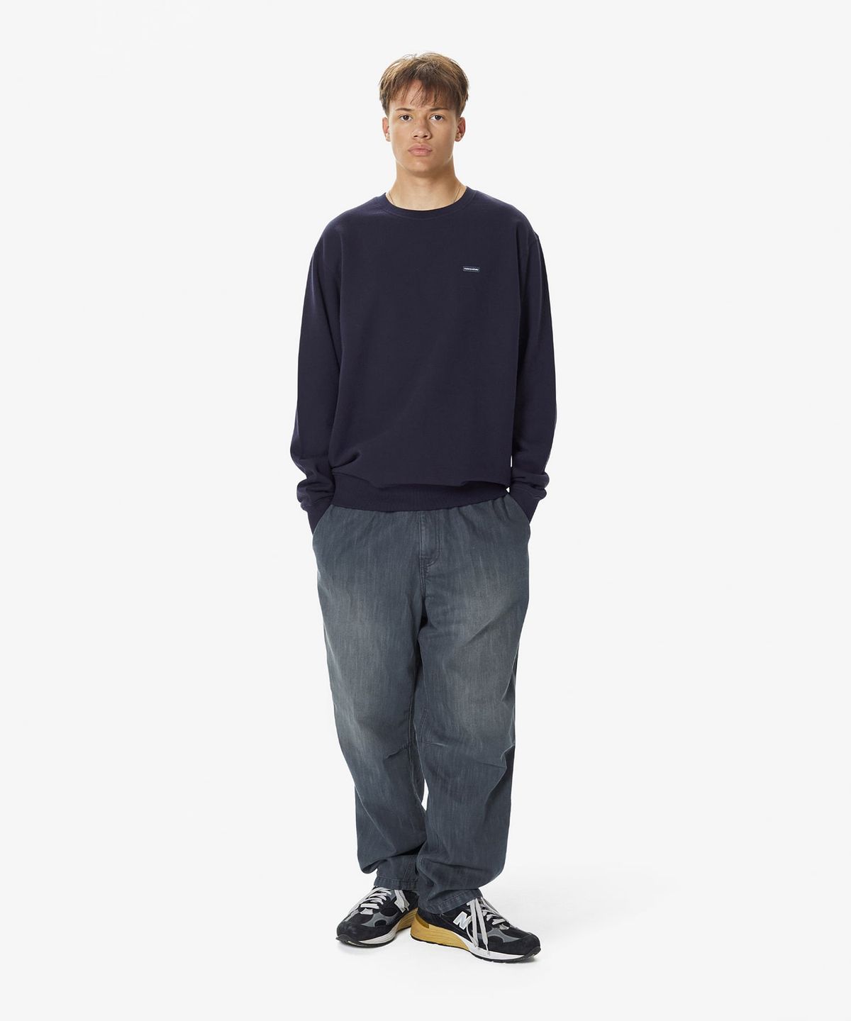 디스이즈네버댓(THISISNEVERTHAT) Originals Overdyed Pant Blue