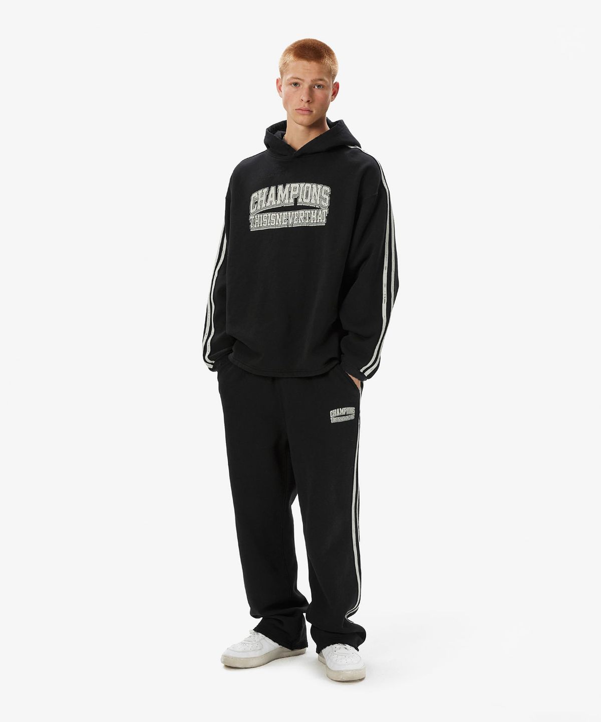 디스이즈네버댓(THISISNEVERTHAT) TNT Sports Sweatpant Black