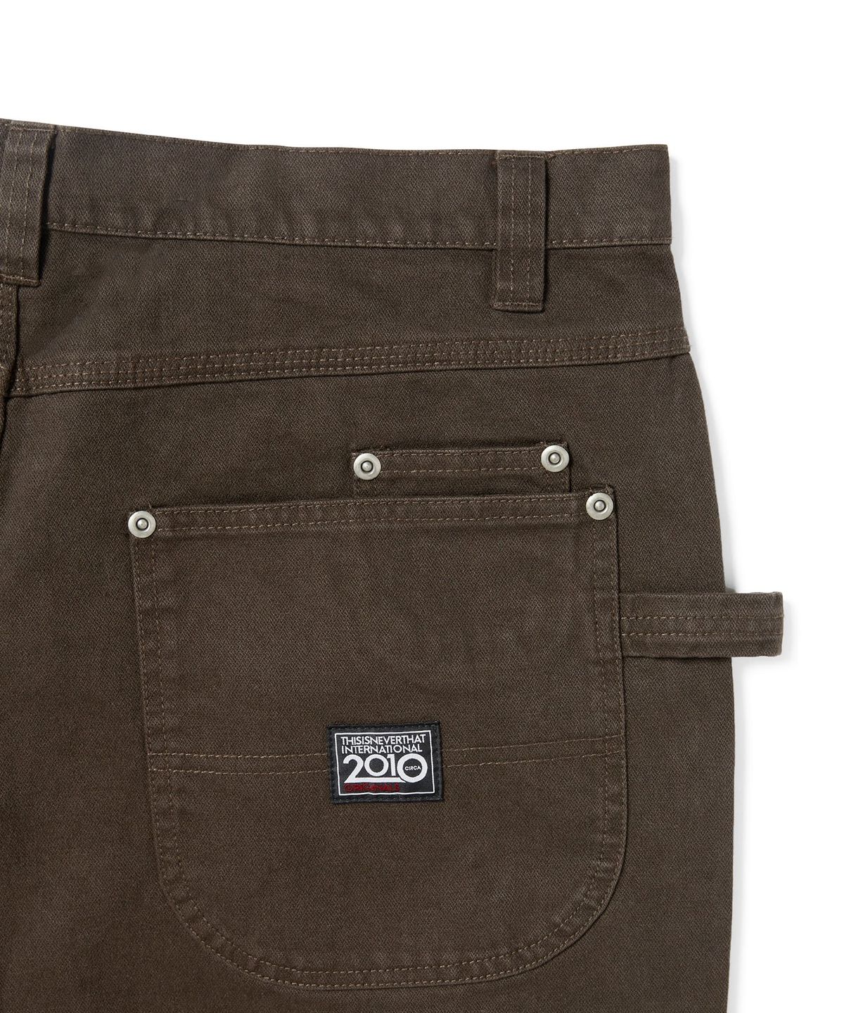 디스이즈네버댓(THISISNEVERTHAT) Paneled Pant Brown