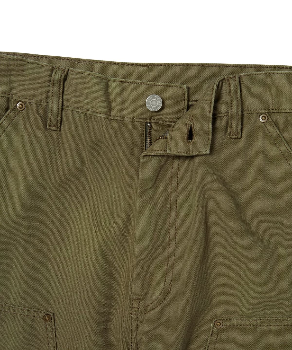 디스이즈네버댓(THISISNEVERTHAT) Bleached Double Knee Pant Khaki