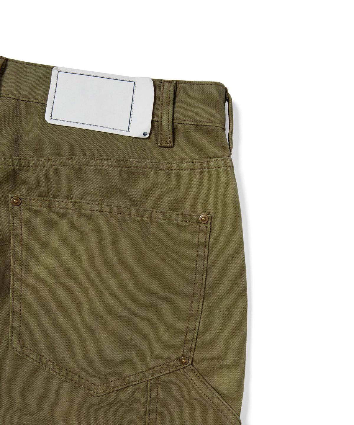 디스이즈네버댓(THISISNEVERTHAT) Bleached Double Knee Pant Khaki
