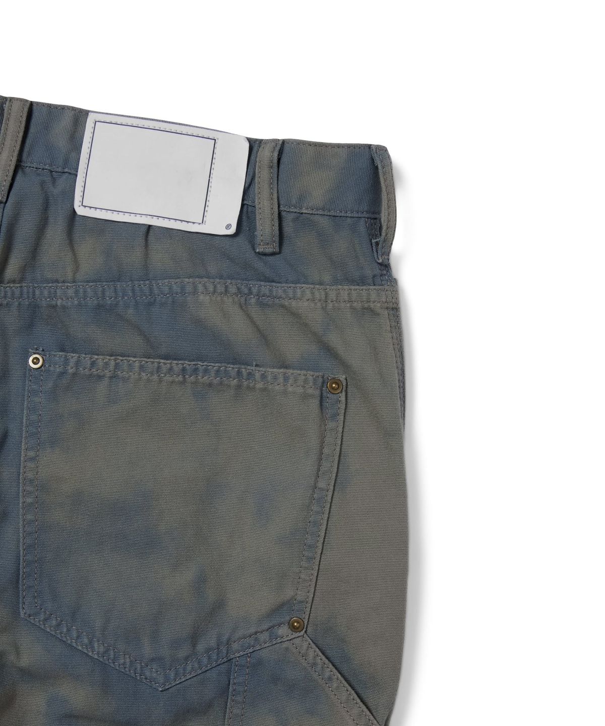 디스이즈네버댓(THISISNEVERTHAT) Bleached Double Knee Pant Blue
