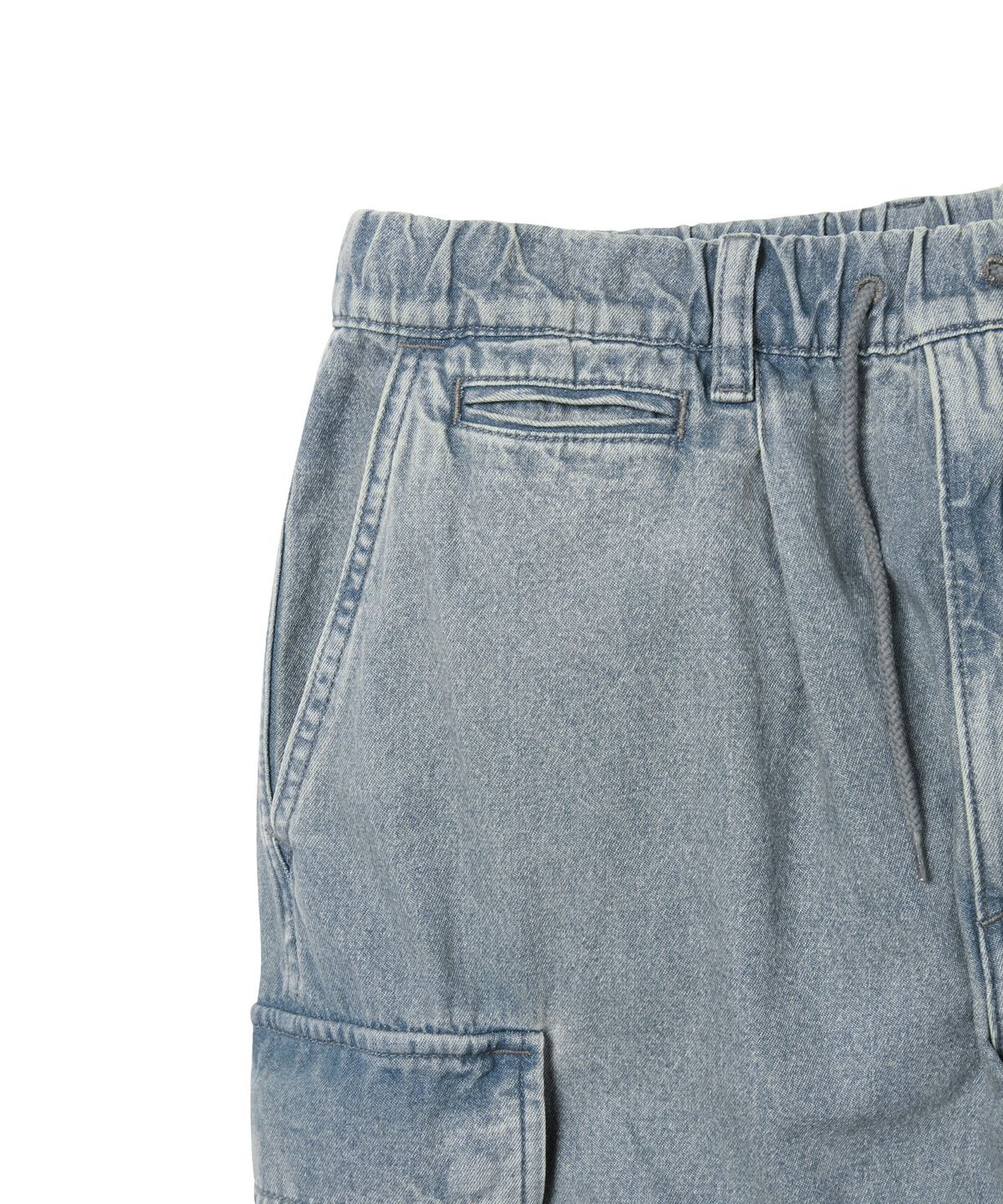 디스이즈네버댓(THISISNEVERTHAT) Denim BDU Pant Washed Blue