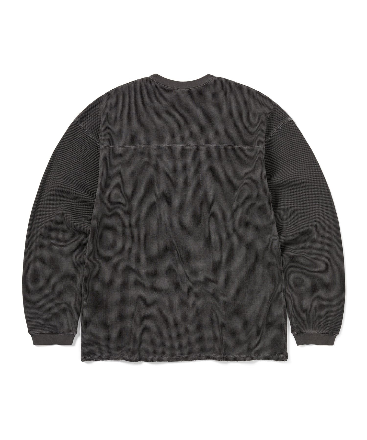 【THISISNEVERTHAT】THAT Waffle L/S Tee Charcoal MUSINSA | thisisneverthat® THAT Waffle L/S Tee Charcoal
