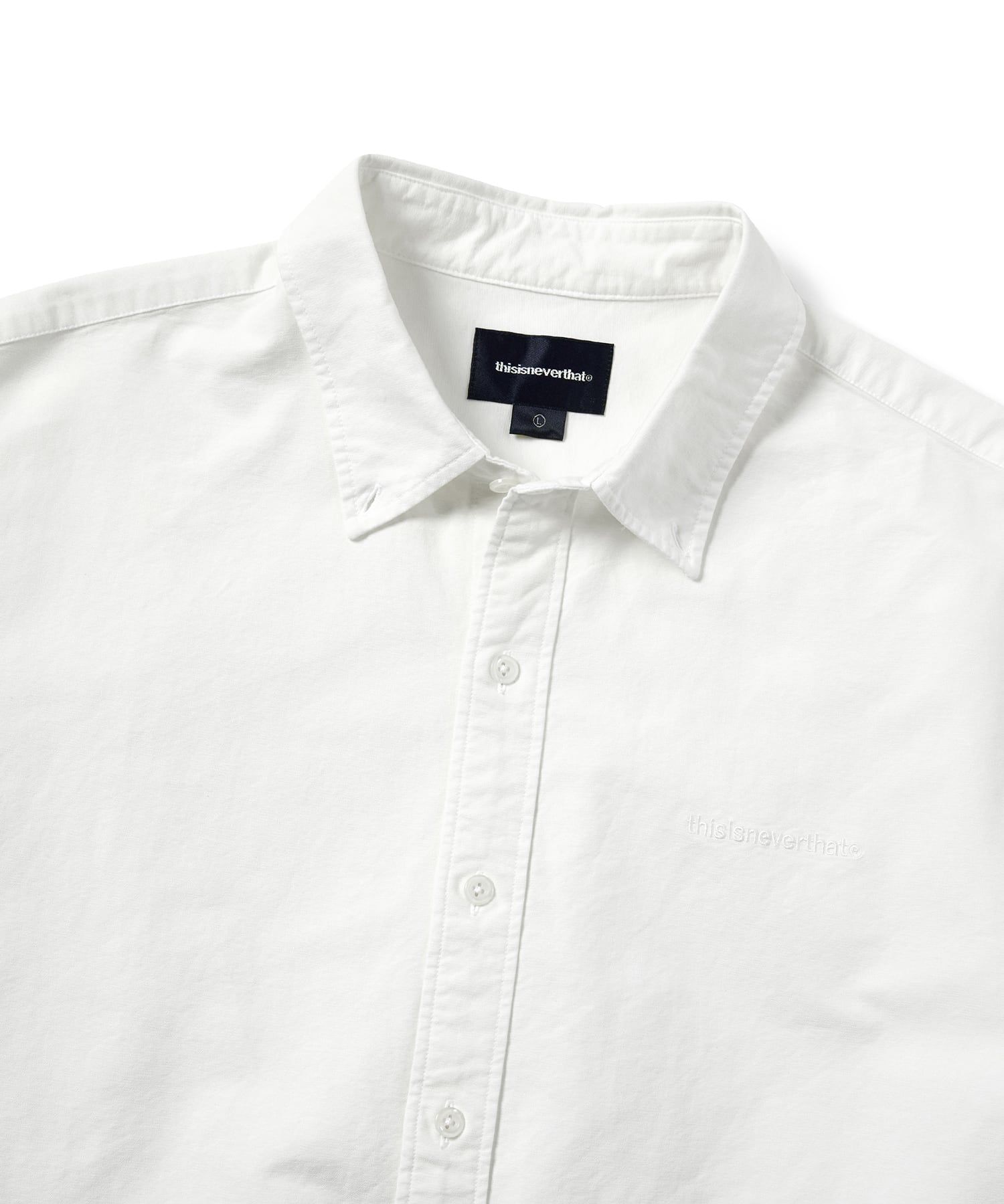 MUSINSA公式 | thisisneverthat® Overdyed T-Logo Oxford Shirt