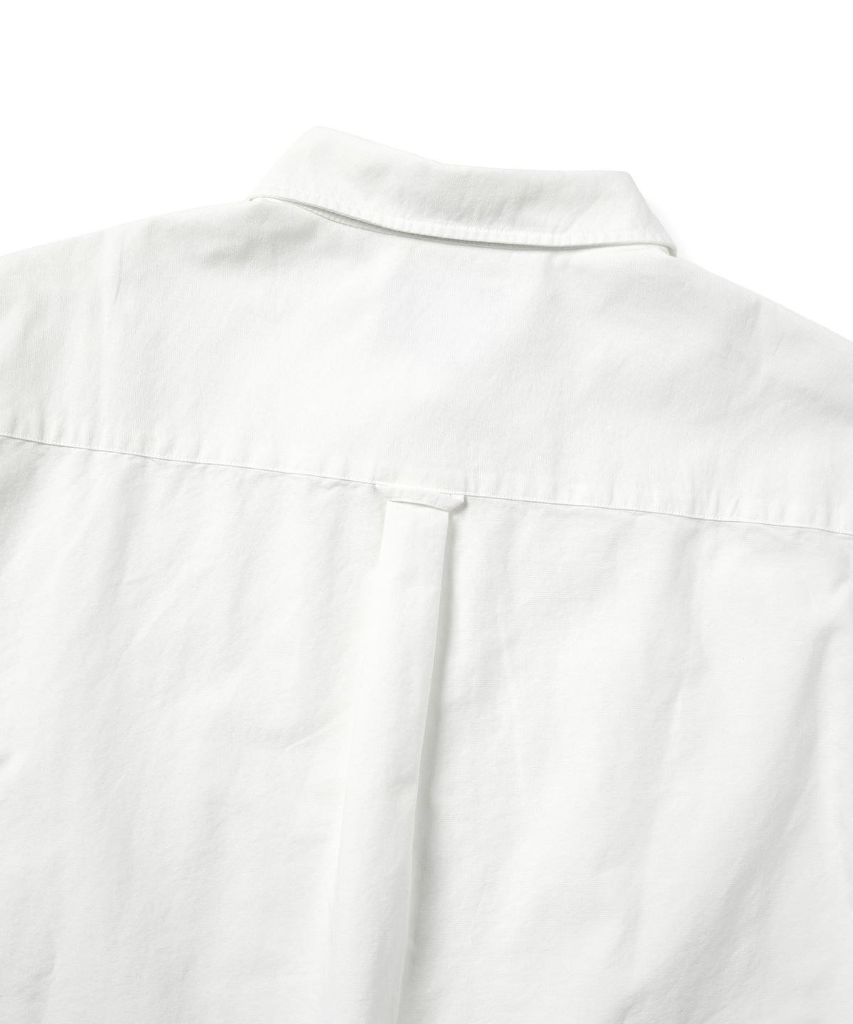 디스이즈네버댓(THISISNEVERTHAT) Overdyed T-Logo Oxford Shirt White