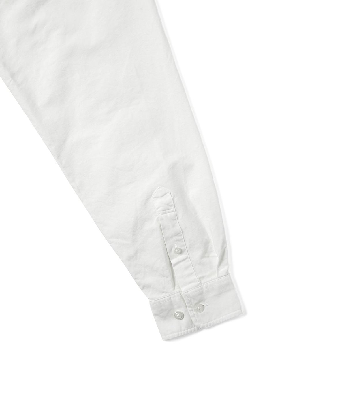 디스이즈네버댓(THISISNEVERTHAT) Overdyed T-Logo Oxford Shirt White
