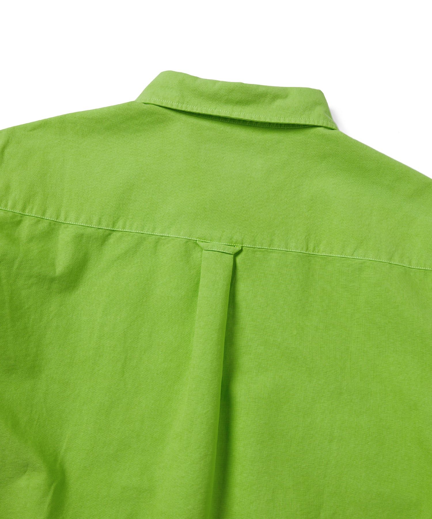 【THISISNEVERTHAT】Overdyed T-Logo Oxford Shirt Green Overdyed T-Logo Oxford Shirt – thisisneverthat® JP