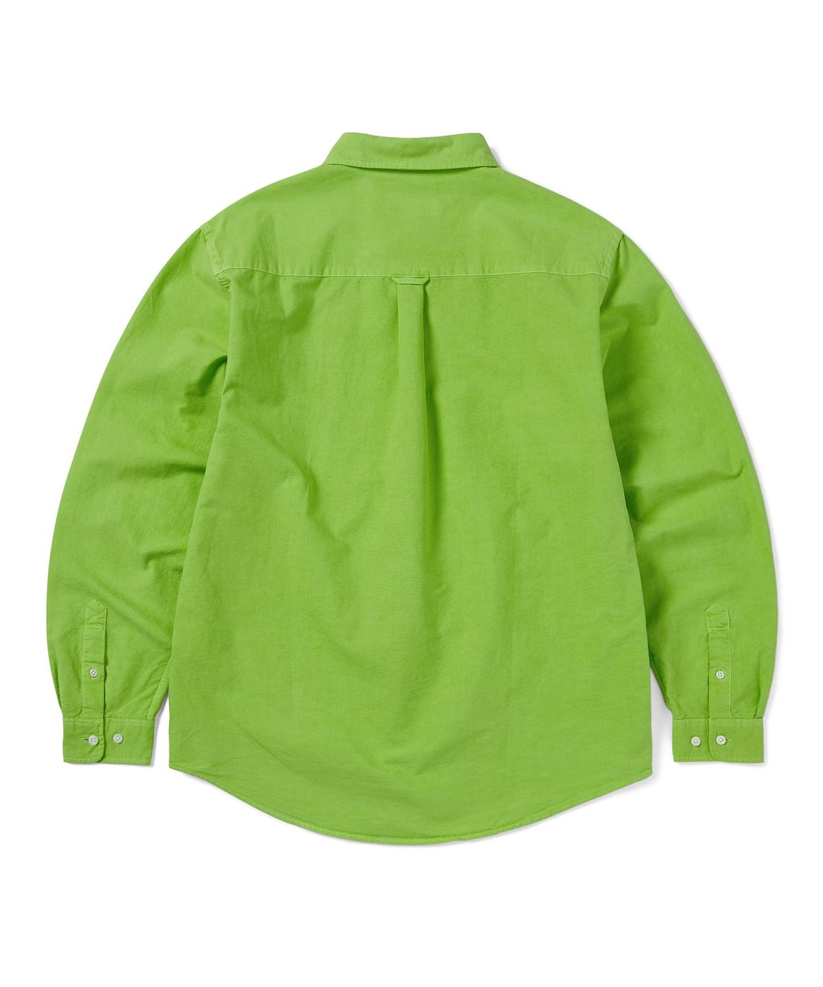 디스이즈네버댓(THISISNEVERTHAT) Overdyed T-Logo Oxford Shirt Green