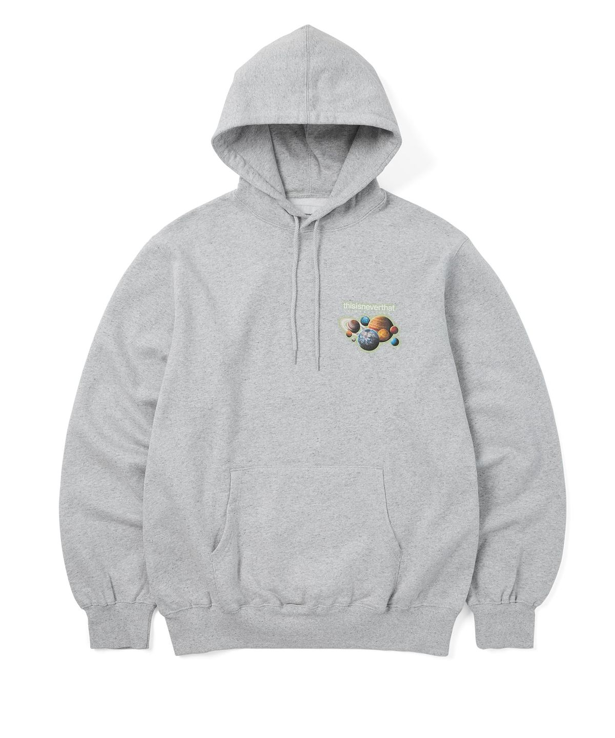 디스이즈네버댓(THISISNEVERTHAT) Solar System Hoodie Heather Grey