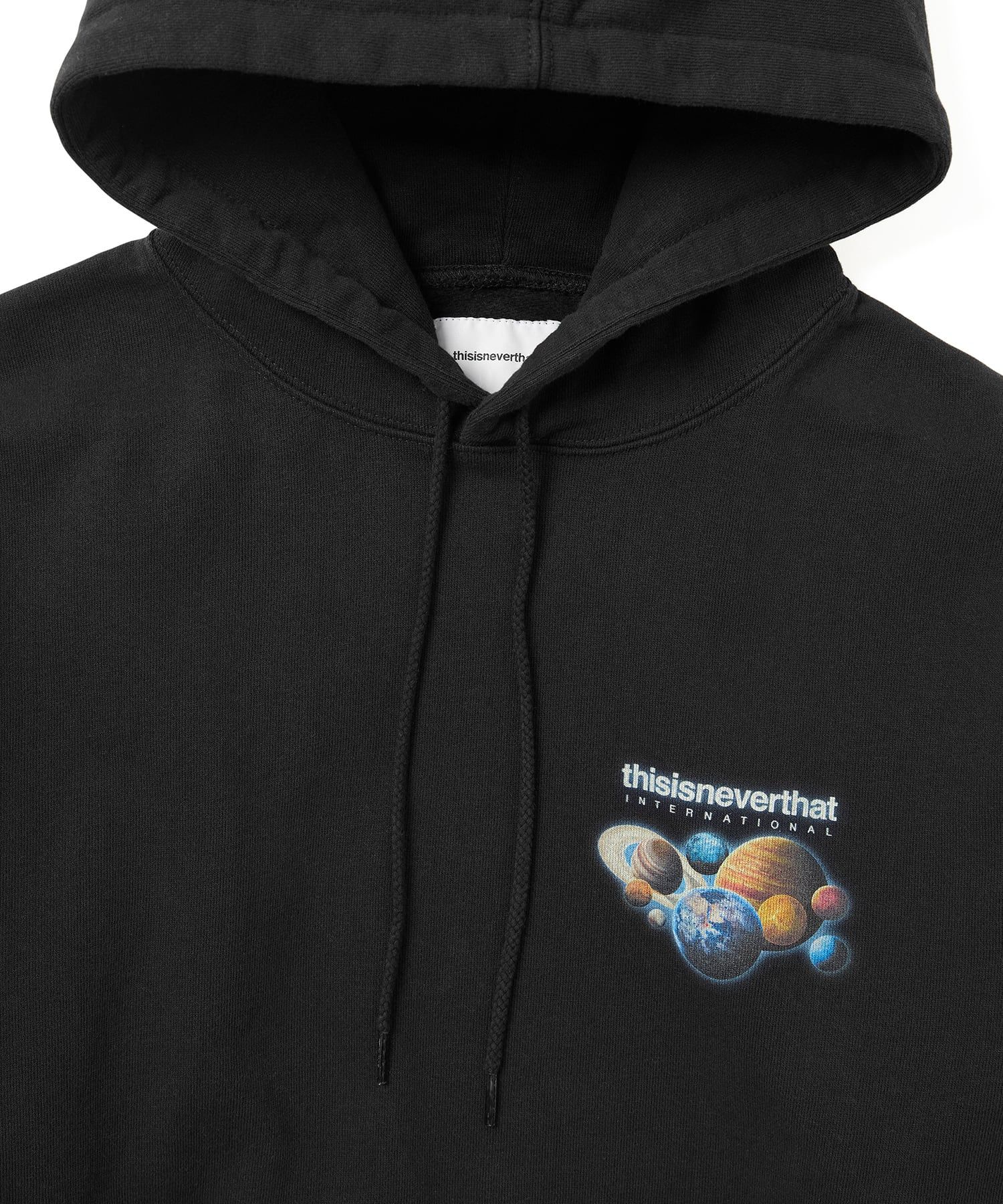 MUSINSA公式 | thisisneverthat® Solar System Hoodie Black