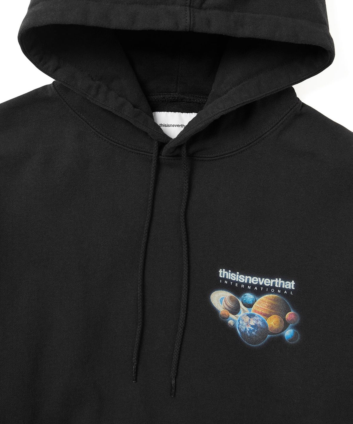 디스이즈네버댓(THISISNEVERTHAT) Solar System Hoodie Black