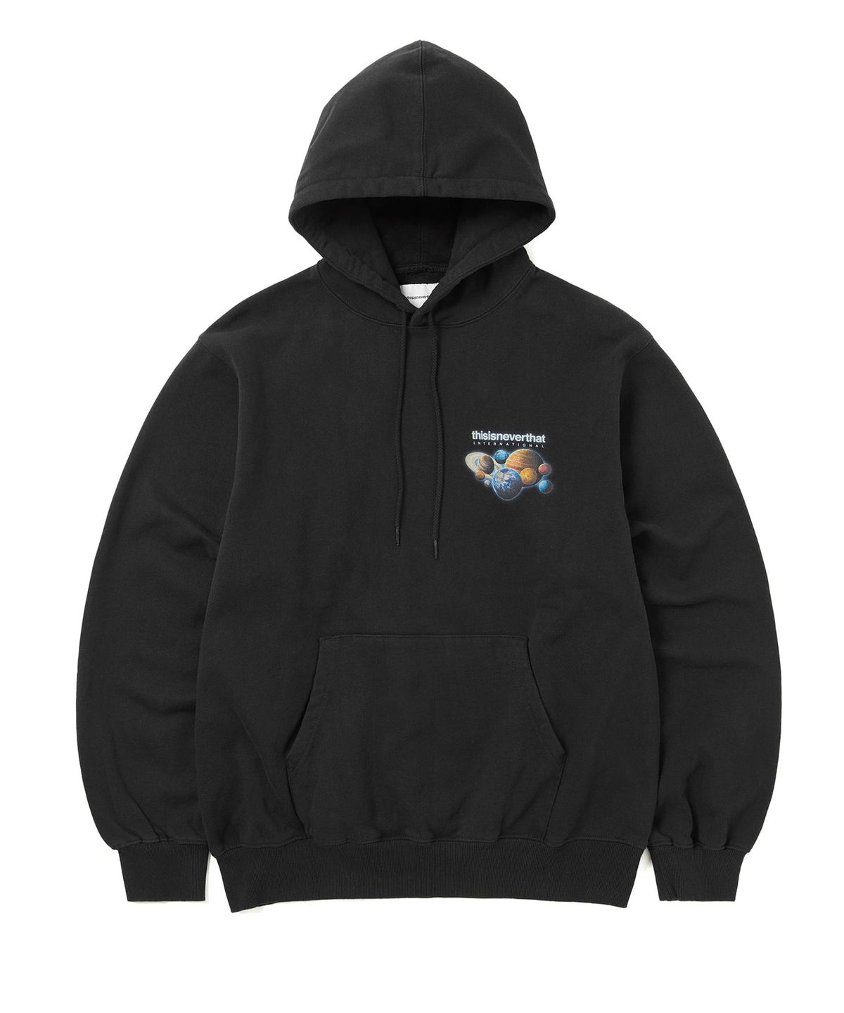 디스이즈네버댓(THISISNEVERTHAT) Solar System Hoodie Black
