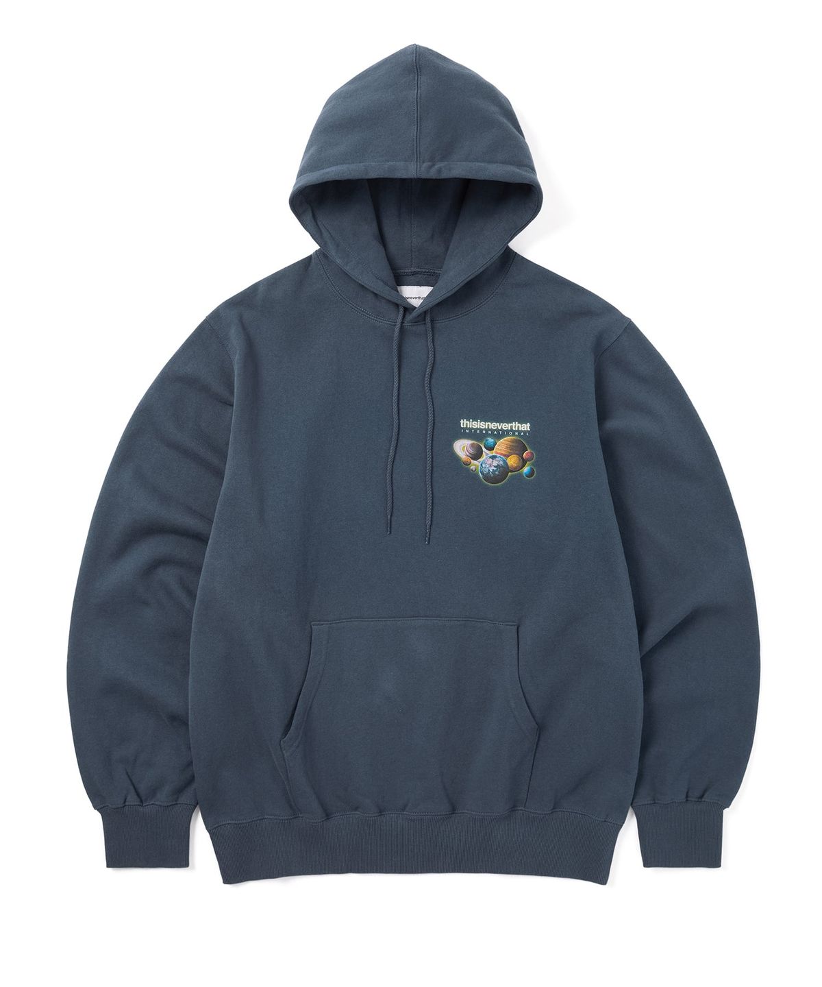 디스이즈네버댓(THISISNEVERTHAT) Solar System Hoodie Deep Water