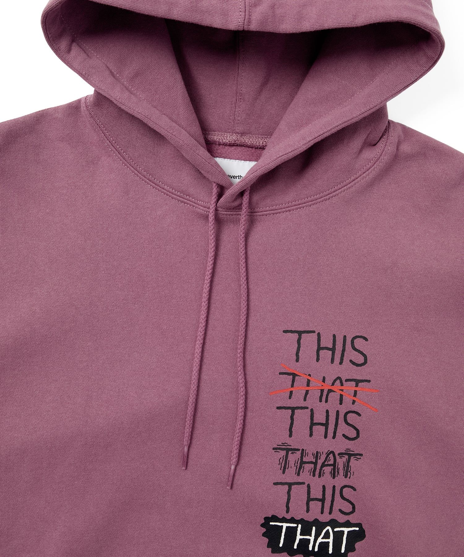 MUSINSA公式 | thisisneverthat THISTHAT Skate Hoodie Fuchsia