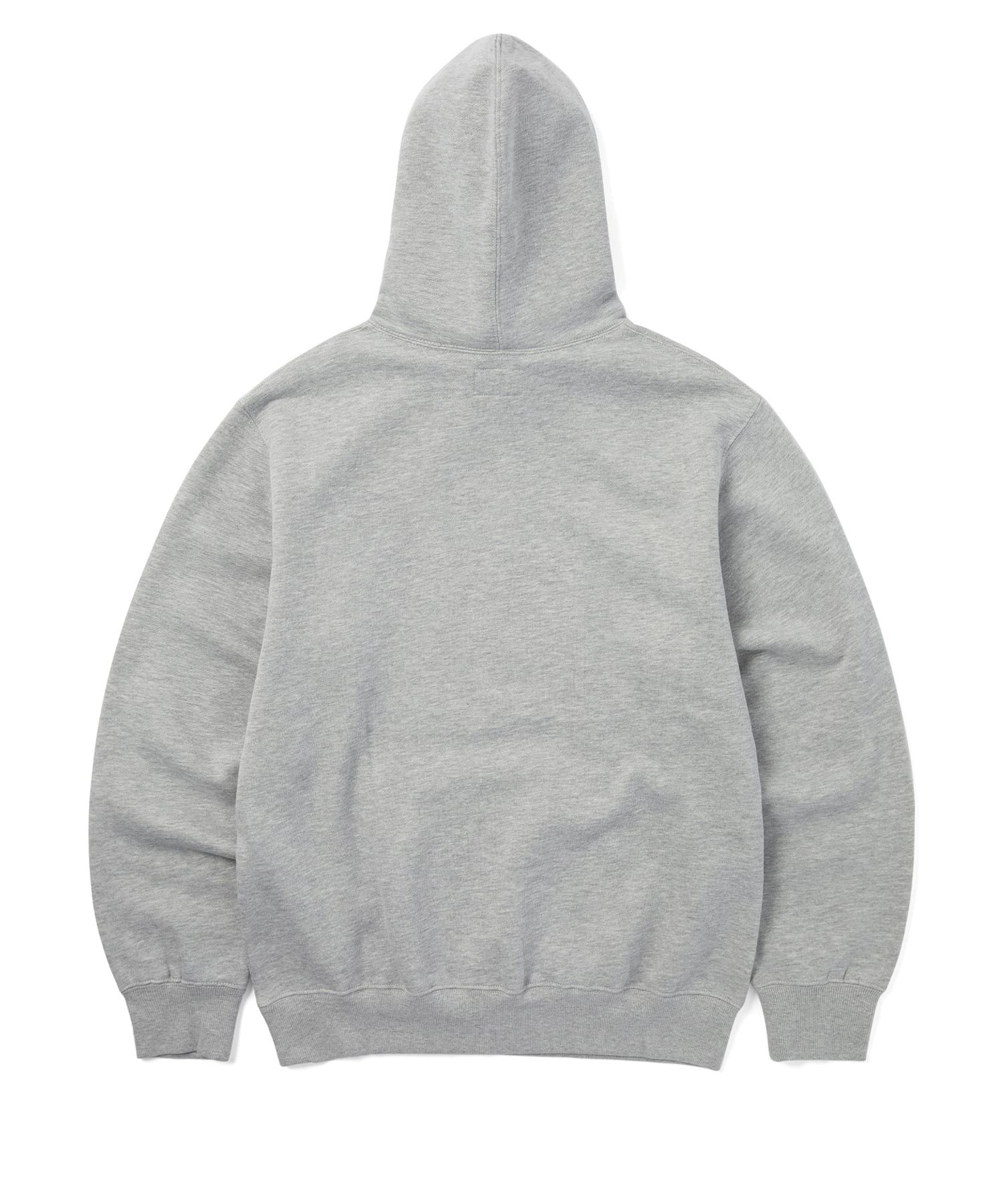 MUSINSA | thisisneverthat® Arch-Logo Hoodie Heather Gray