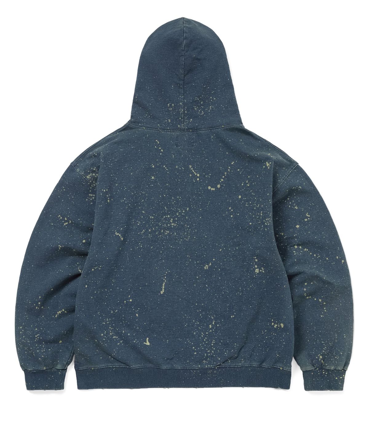 디스이즈네버댓(THISISNEVERTHAT) Indigo Dyed Zip Up Hoodie Blue