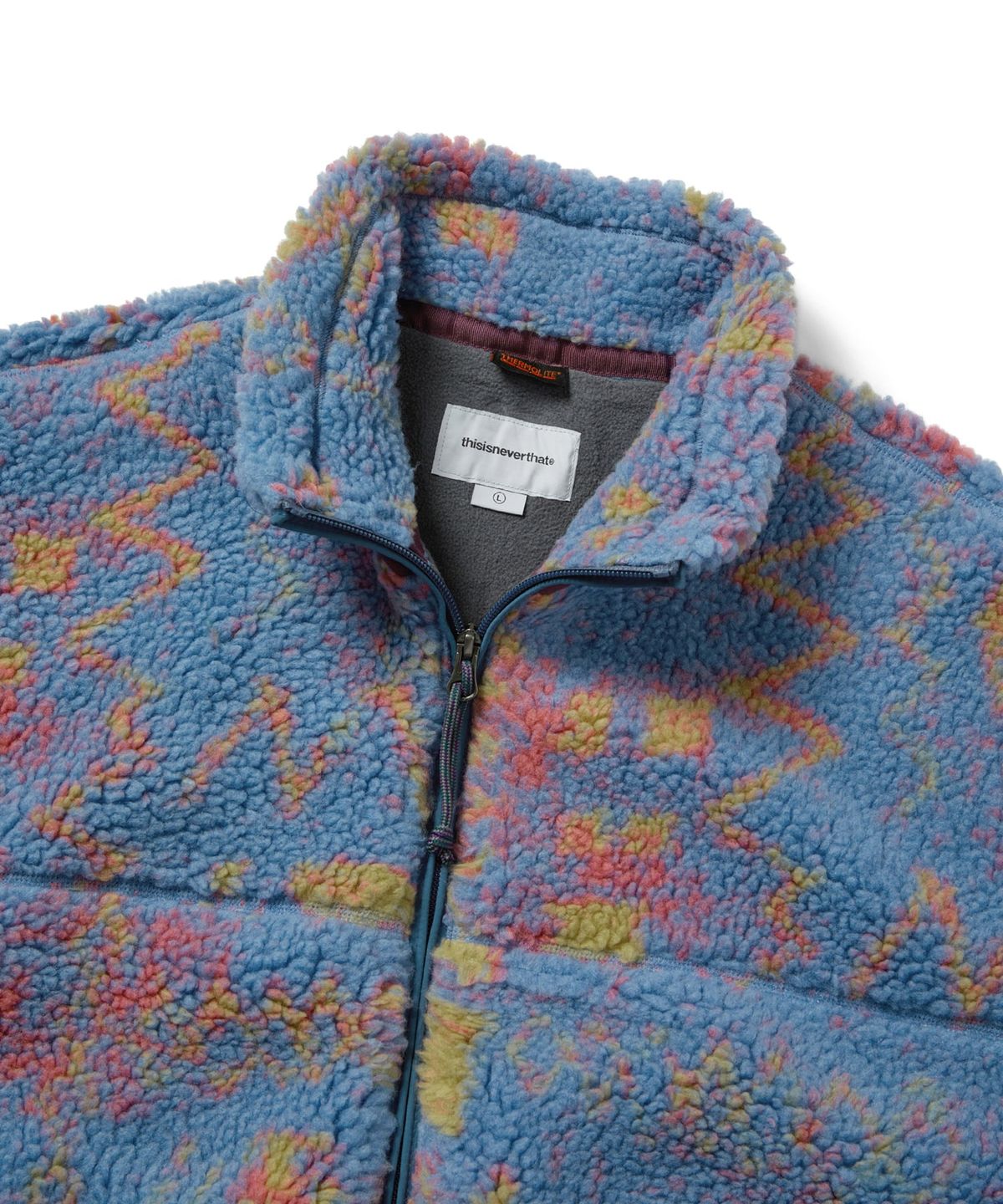 디스이즈네버댓(THISISNEVERTHAT) T Sherpa Fleece Jacket Violet