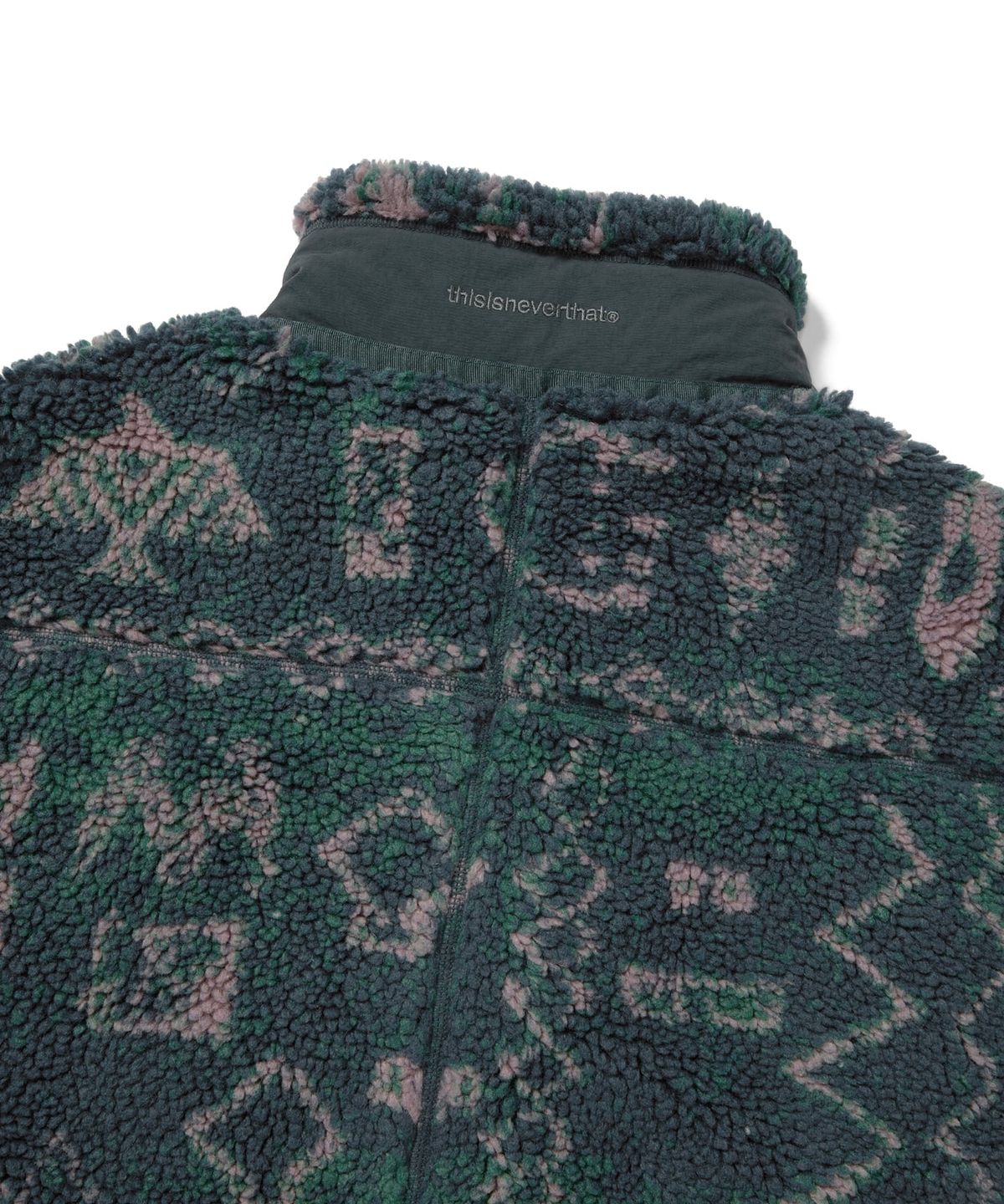 디스이즈네버댓(THISISNEVERTHAT) T Sherpa Fleece Jacket Navy