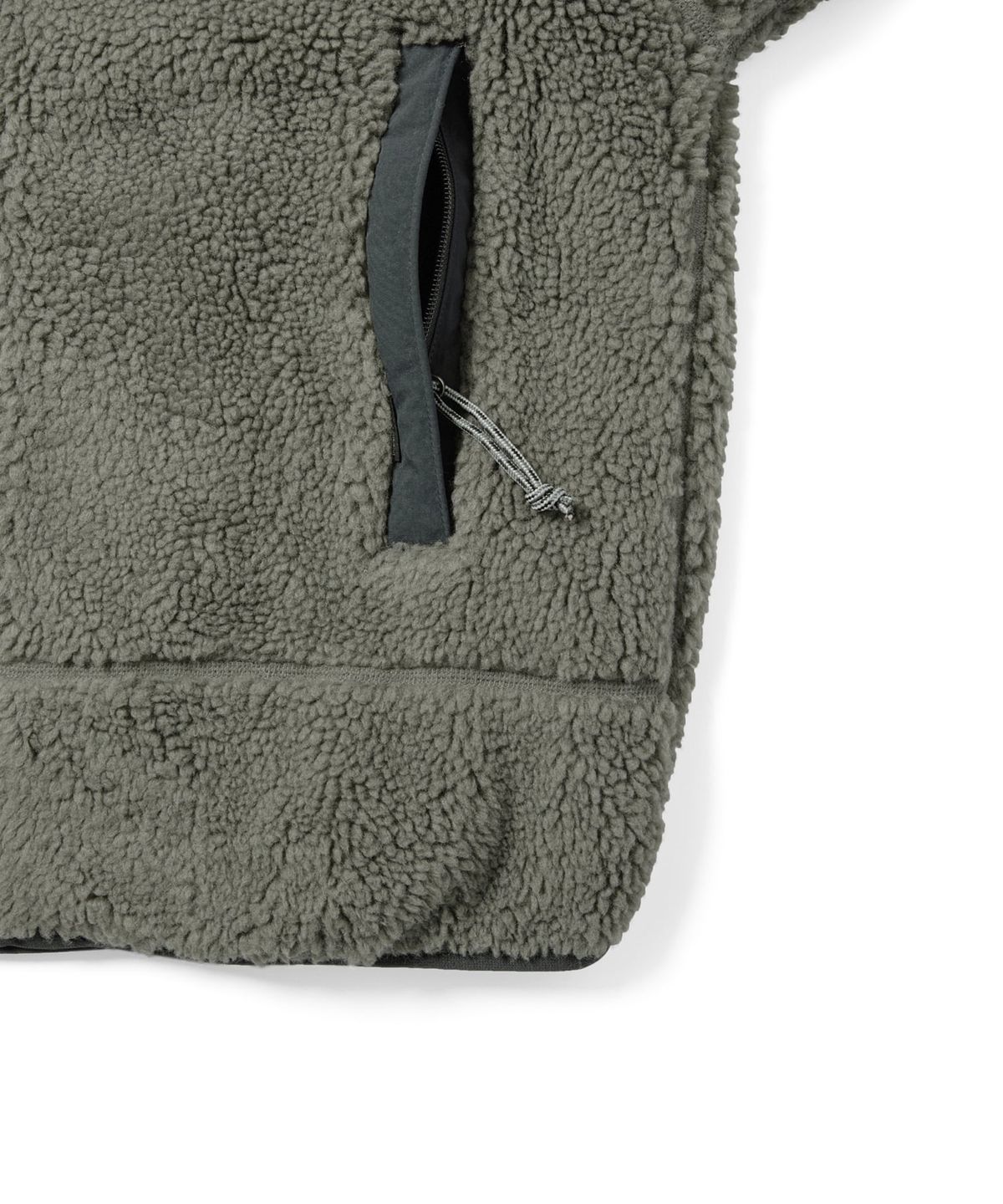디스이즈네버댓(THISISNEVERTHAT) T Sherpa Fleece Jacket Grey
