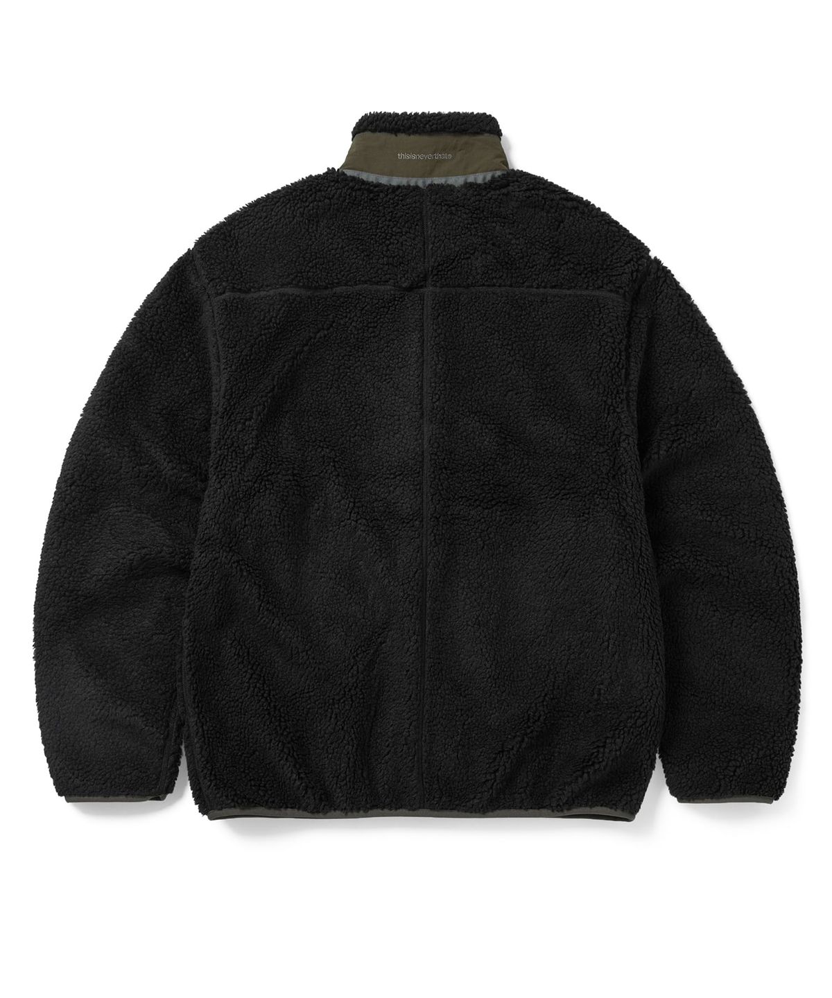 디스이즈네버댓(THISISNEVERTHAT) T Sherpa Fleece Jacket Black