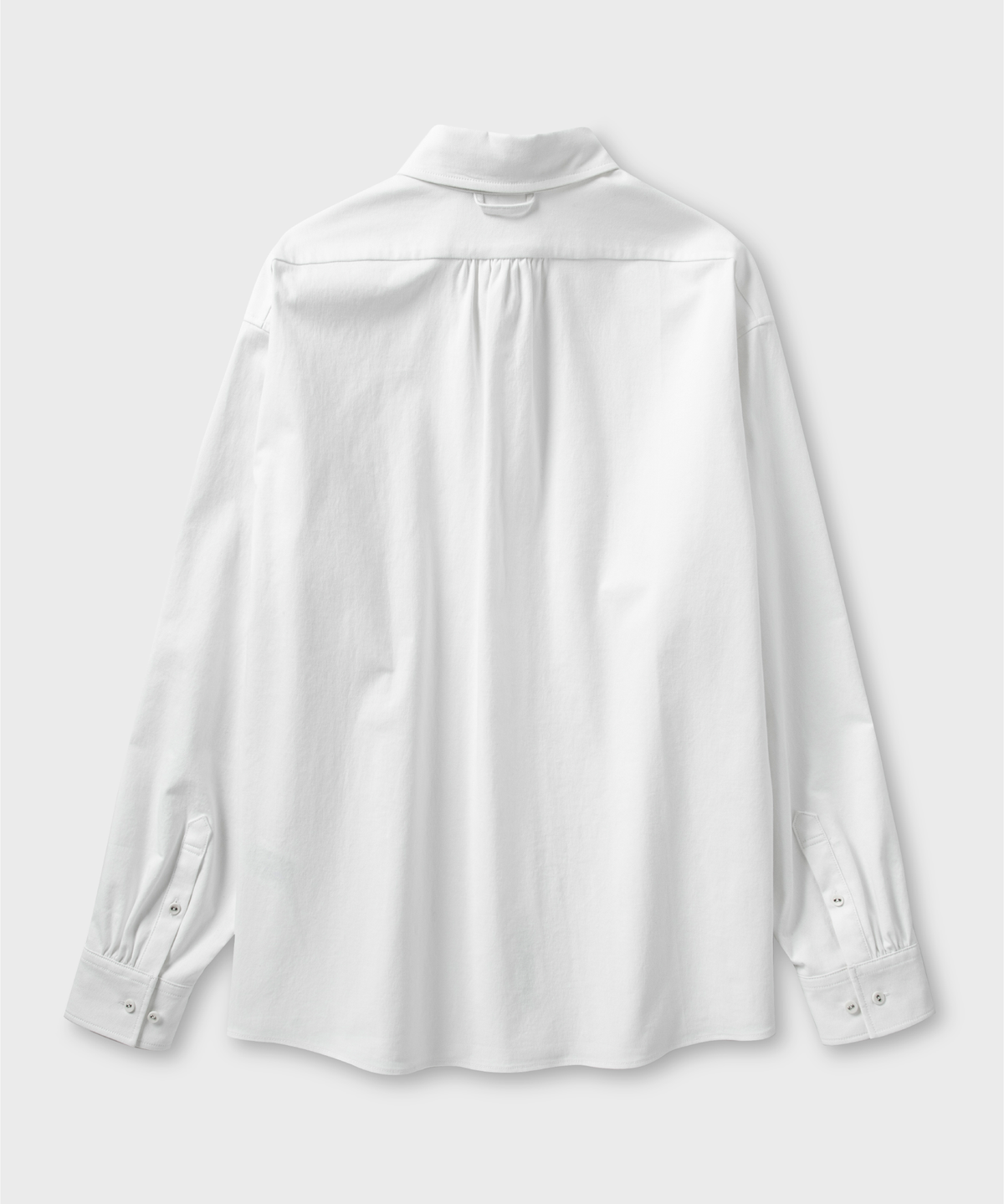 넌블랭크(NONBLANK) 블랭크 옥스포드 셔츠_WHITE