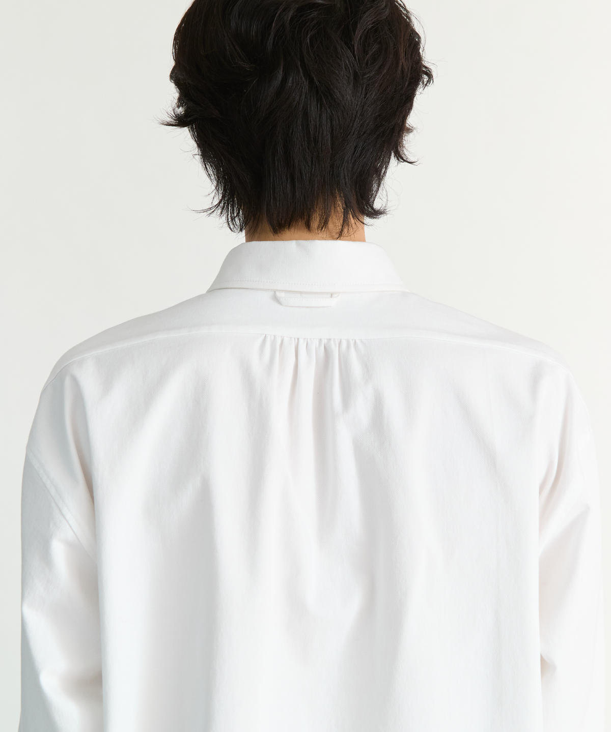 넌블랭크(NONBLANK) 블랭크 옥스포드 셔츠_WHITE