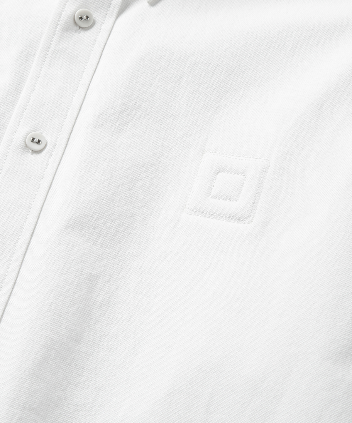 넌블랭크(NONBLANK) 블랭크 옥스포드 셔츠_WHITE