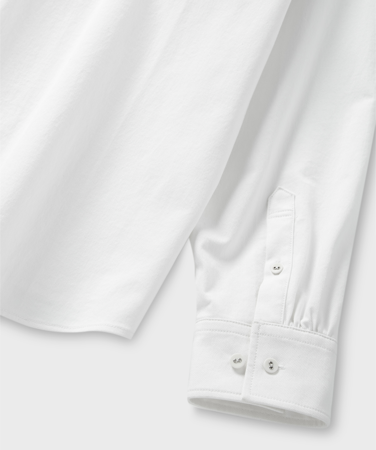 넌블랭크(NONBLANK) 블랭크 옥스포드 셔츠_WHITE