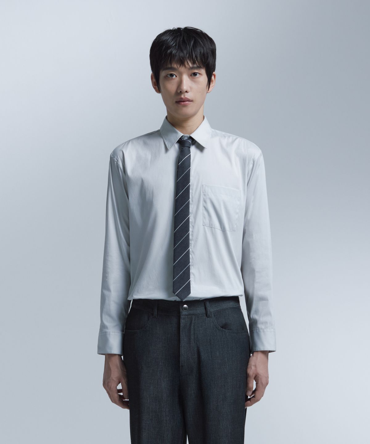 넌블랭크(NONBLANK) 에센셜 드레스 셔츠_4 COL
