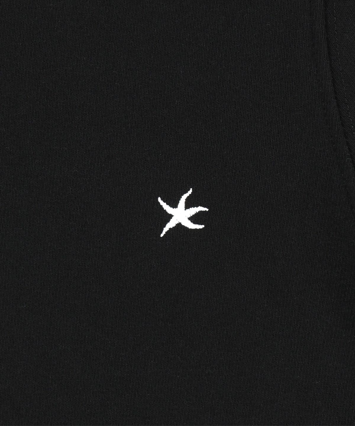 더콜디스트모먼트(THE COLDEST MOMENT) (w) TCM starfish mini logo hoodie (black)