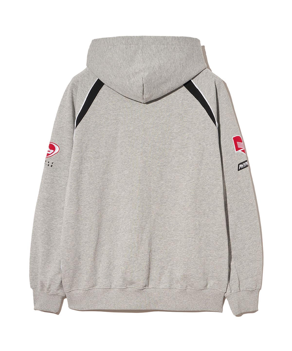 핍스 모터사이클(PHYPS MOTORCYCLE) Honda Motorcycle Hoodie Gray