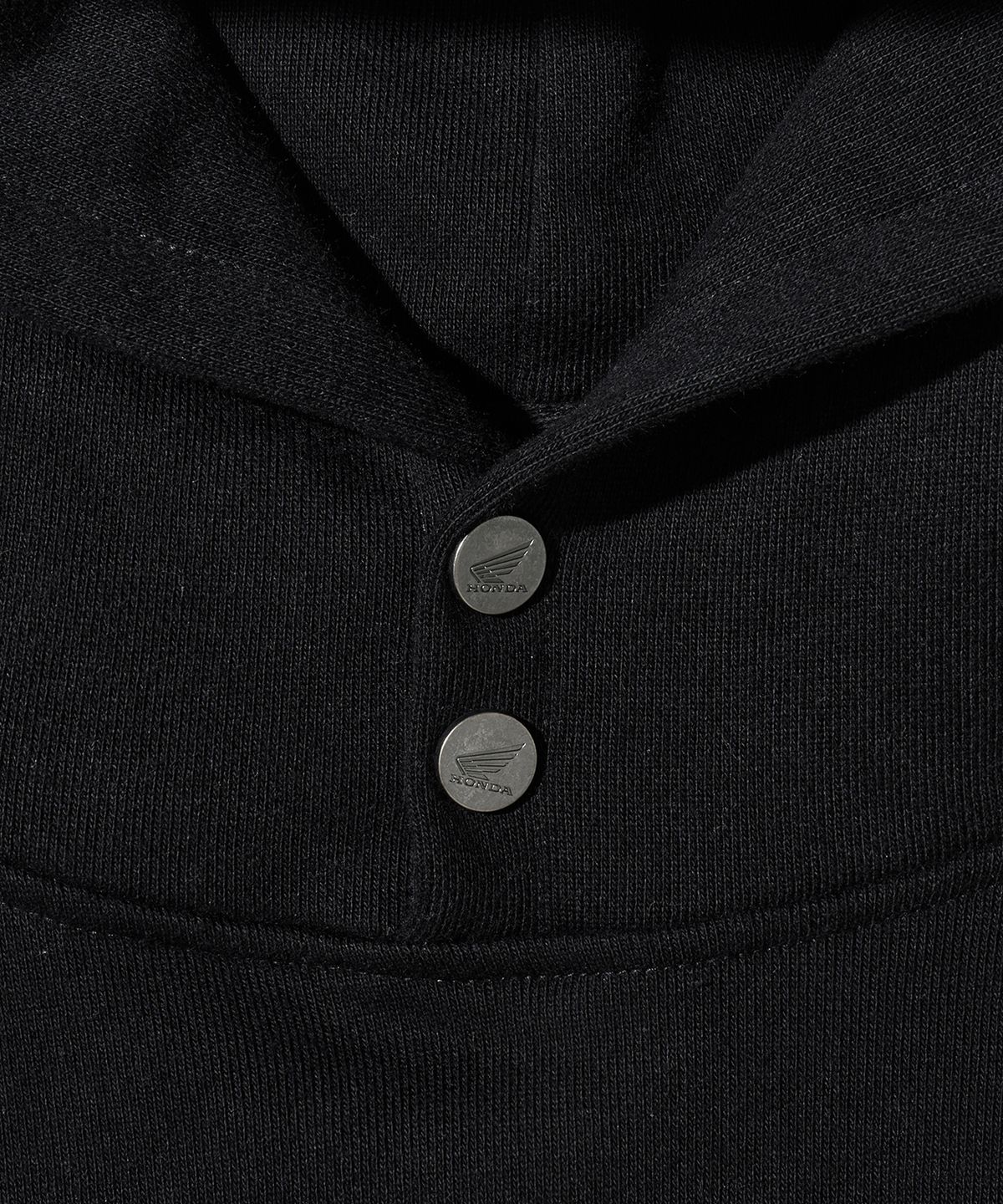 핍스 모터사이클(PHYPS MOTORCYCLE) Honda Small Wing Rivet point Hoodie Black