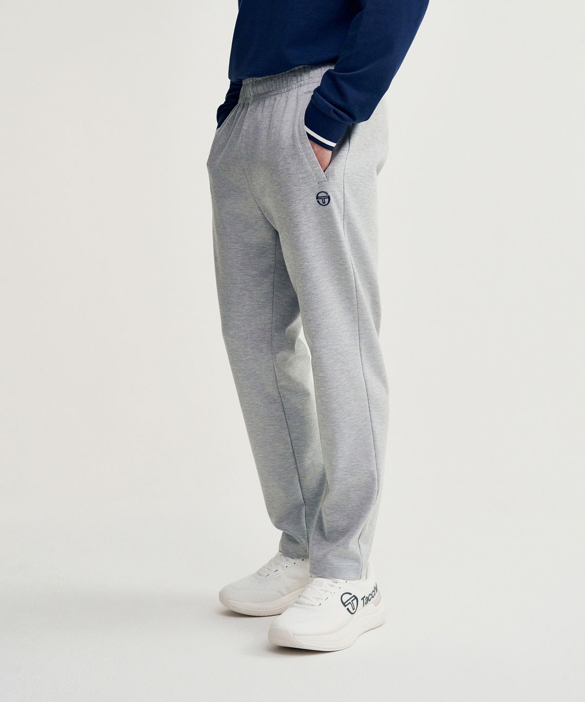 세르지오 타키니(SERGIO TACCHINI) M 에센셜 오라이언 슬림 스트레이트 팬츠 (Melange Grey)