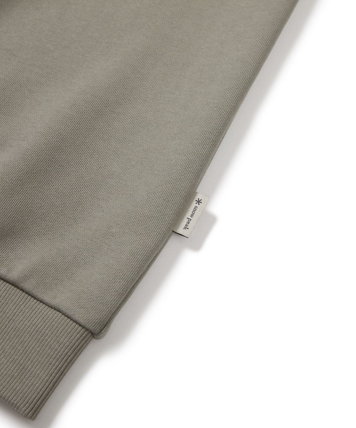 스노우피크 어패럴(SNOWPEAK APPAREL) 랜드 포켓 맨투맨 (S24FMFHT60) Khaki Gray