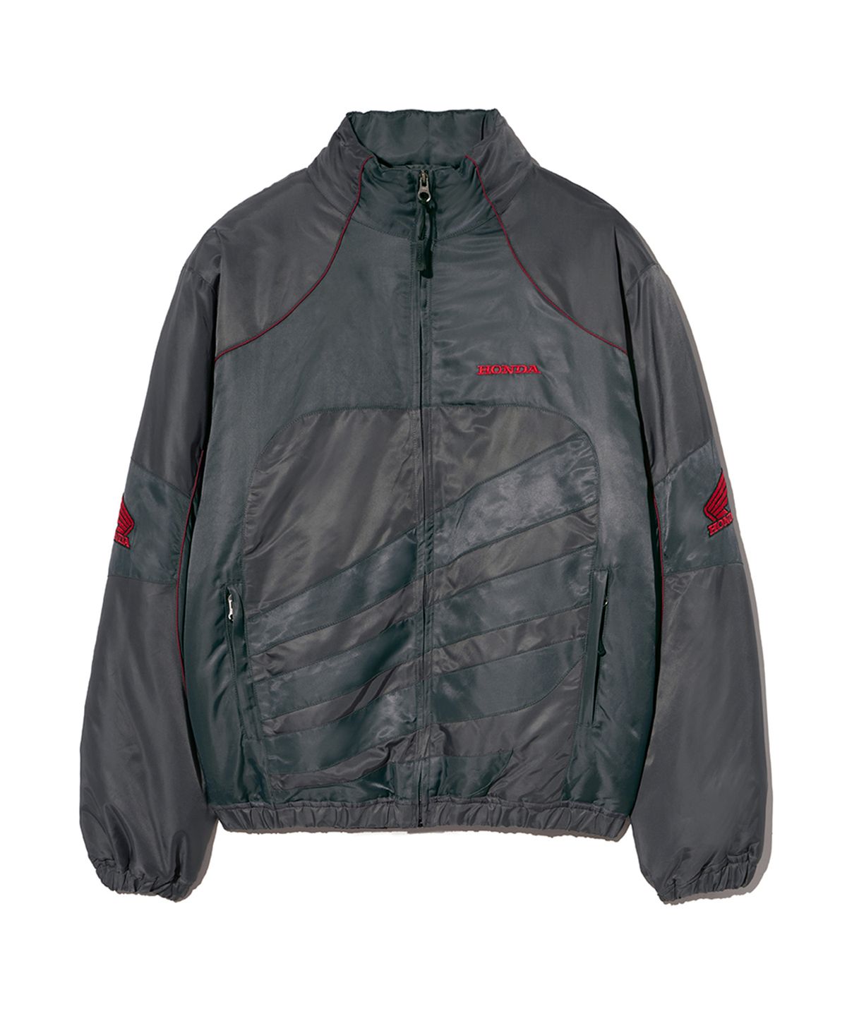핍스 모터사이클(PHYPS MOTORCYCLE) Warm up Puffer Jacket_Charcoal