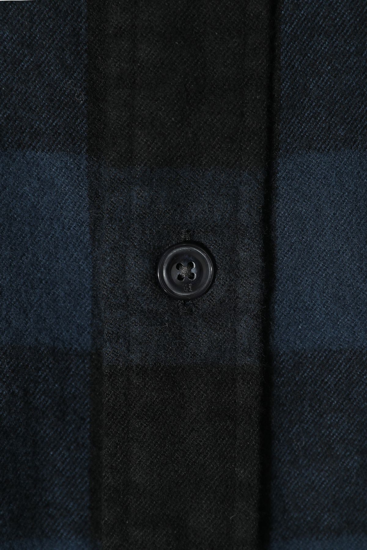 홀리선(HORLISUN) Madison Buffalo Check Shirt Navy