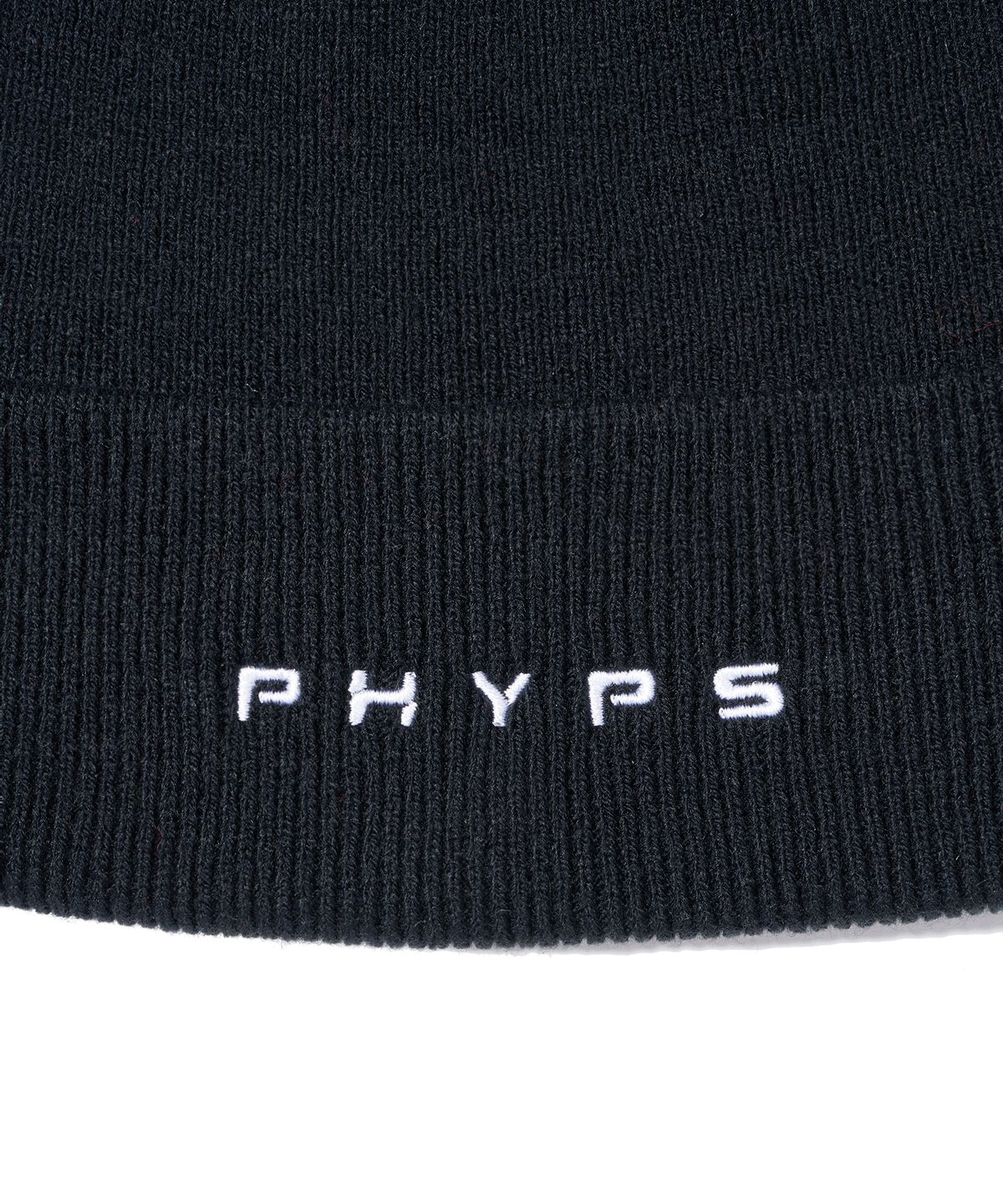 핍스 모터사이클(PHYPS MOTORCYCLE) Honda Original Wing logo Roll up Beanie_Black