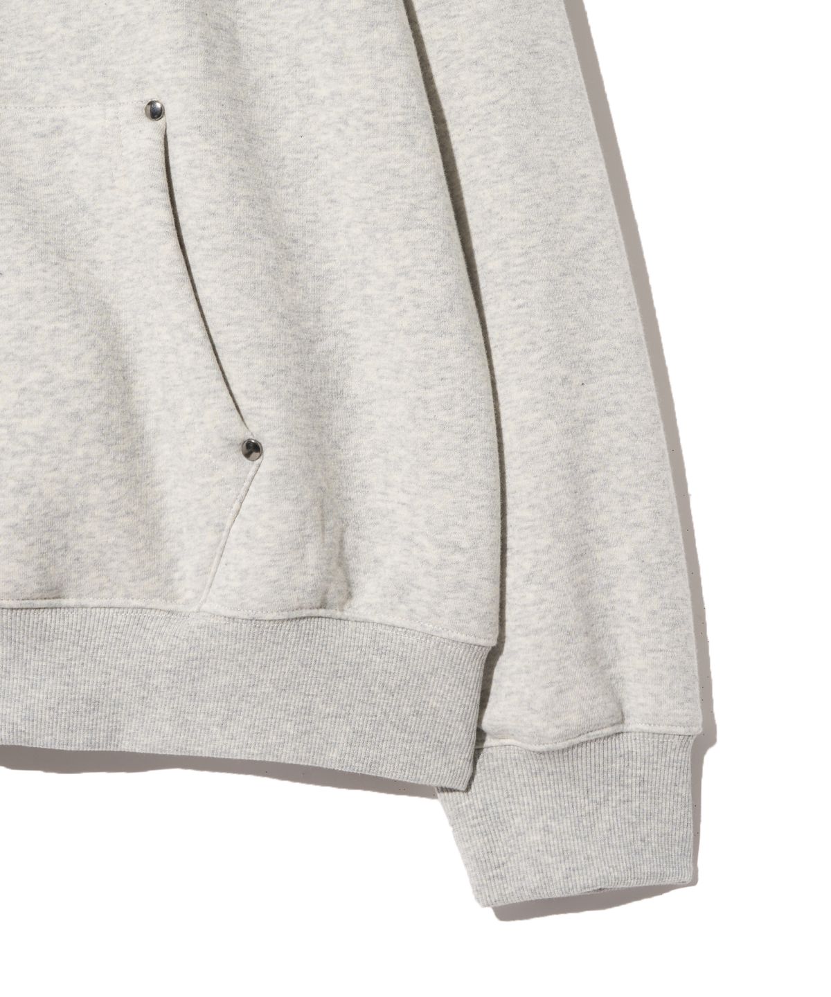 핍스 모터사이클(PHYPS MOTORCYCLE) Silky Boa Wing logo Hoodie Zip-up_Oatmeal