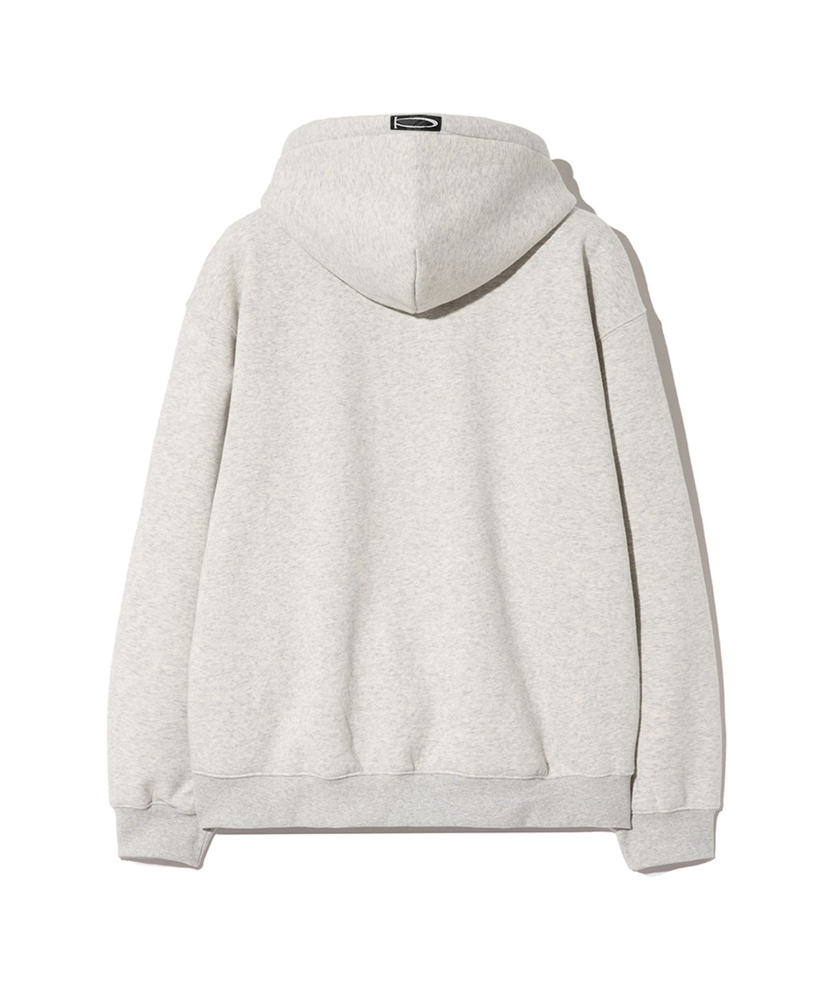 핍스 모터사이클(PHYPS MOTORCYCLE) Silky Boa Wing logo Hoodie Zip-up_Oatmeal