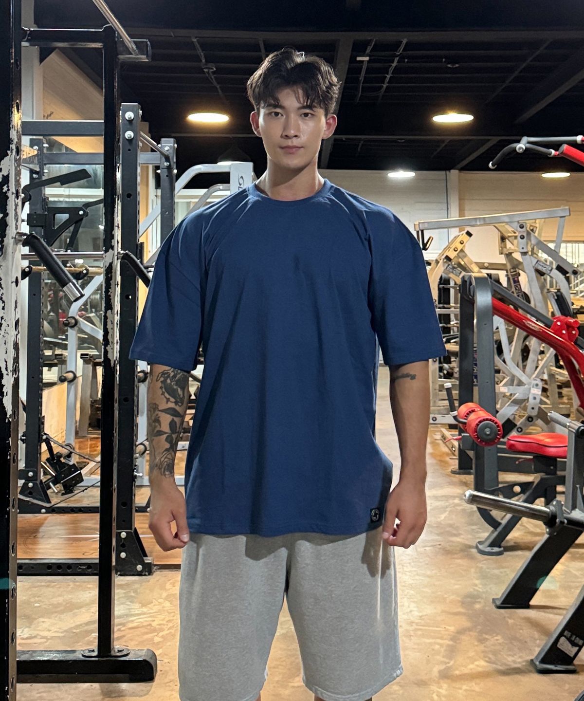 바벨웍스(BARBELLWORKS) 베이직 무지 오버핏 10컬러
