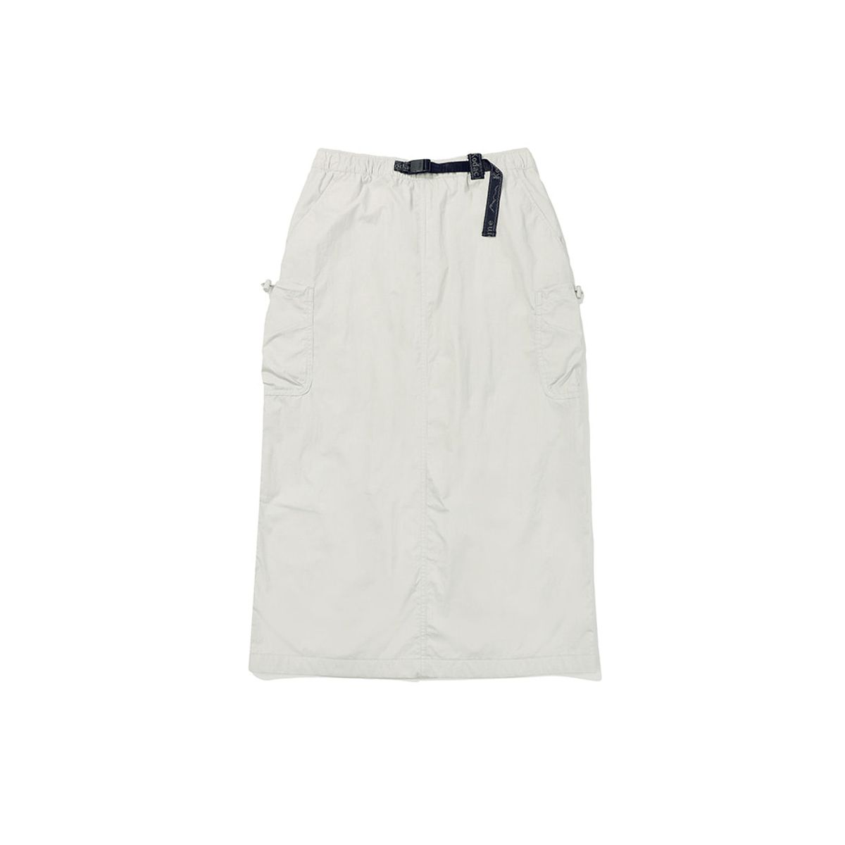 코닥(KODAK) 가먼트워싱 레귤러핏 기모 안감 스커트 LIGHT GREY