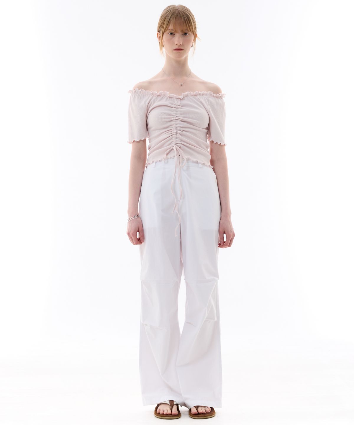 아리킴(ARIKIM) XOXO OFF-SHOULDER / PINK