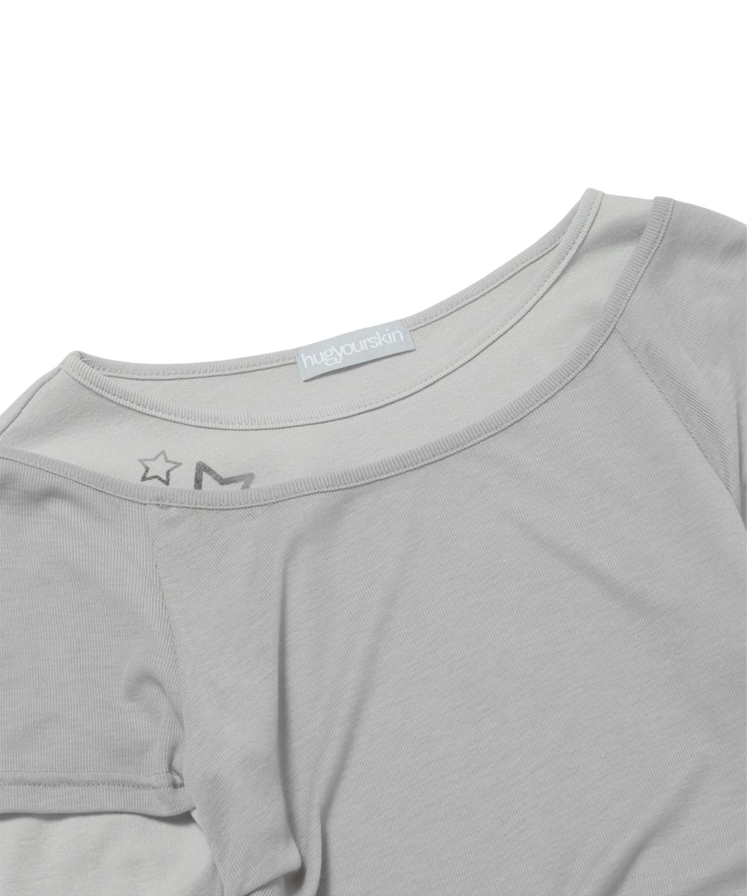 ★hug your skin★ Layered Star T-Shirt MUSINSA | HUG YOUR SKIN Layered Star T-Shirt (Butter)