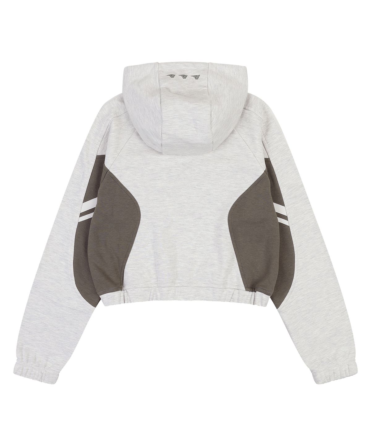 골라(GOLA) W TRACK BLOCK SWEAT HOODIE [OATMEAL]