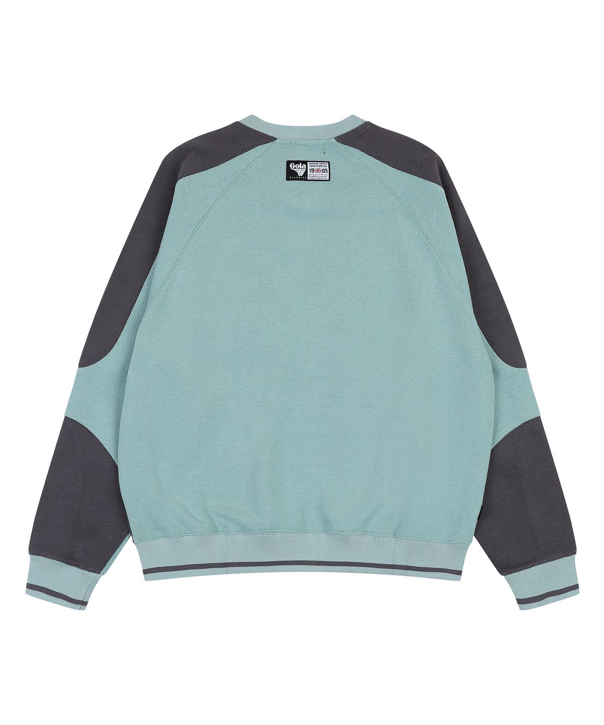 골라(GOLA) COLOR BLOCK SWEAT SHIRTS [MINT]