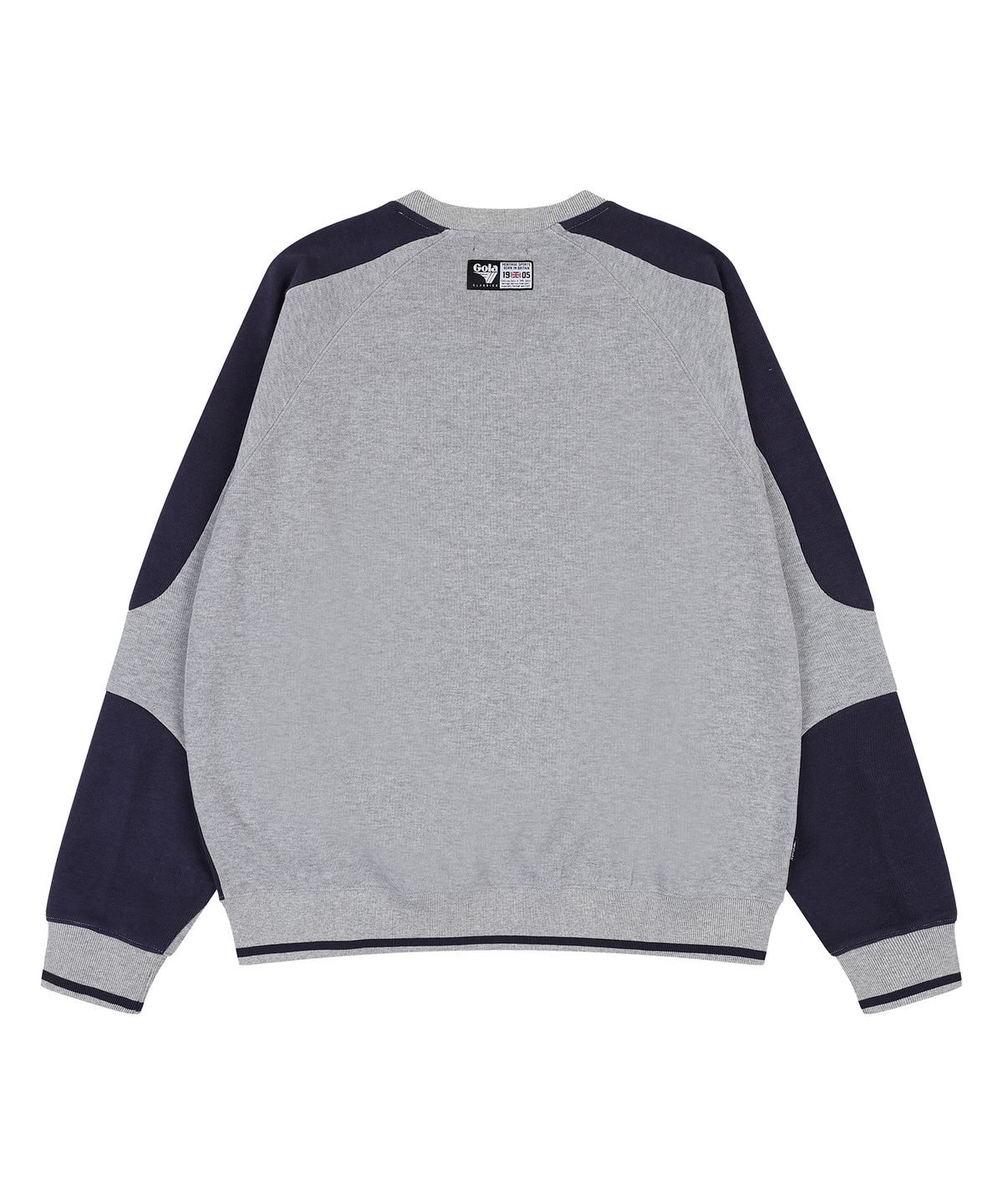 골라(GOLA) COLOR BLOCK SWEAT SHIRTS [GRAY]